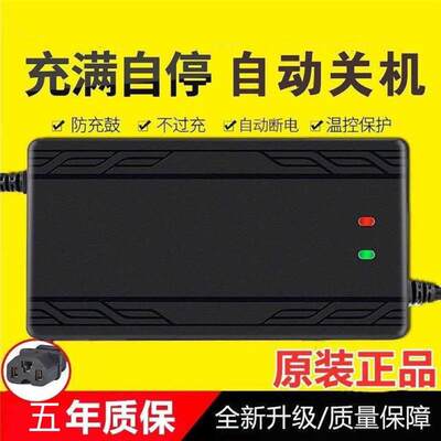 自动断电两轮三轮电动车电瓶车充电器48V60V72V超级快充电车通用