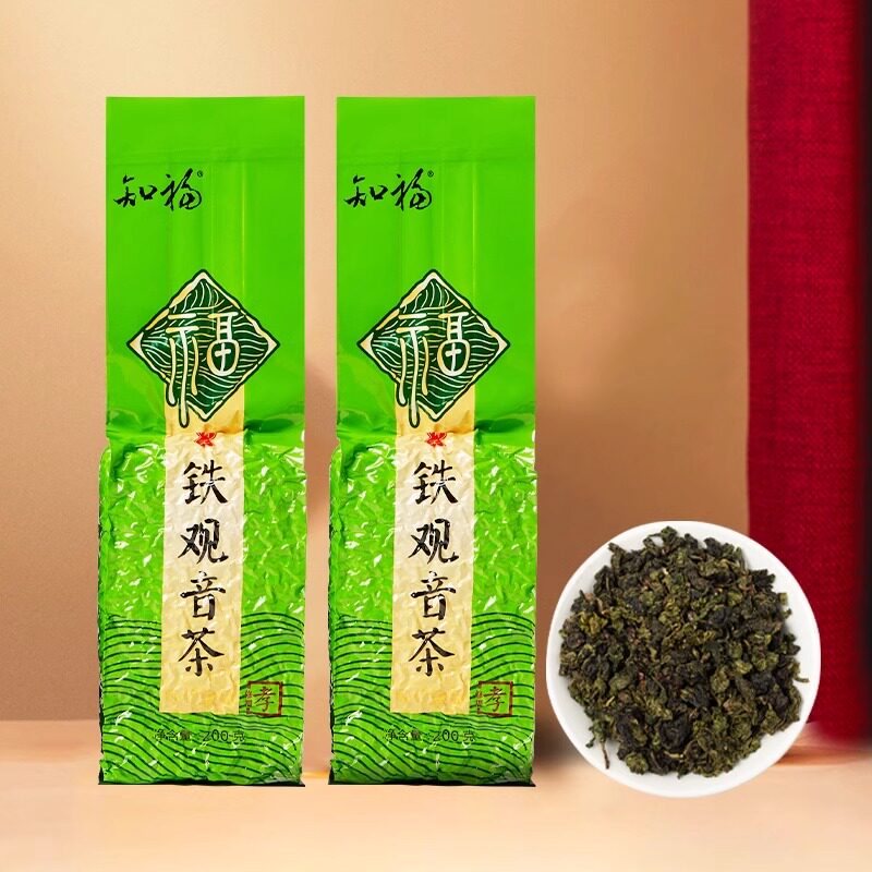 【买一送一】知福茶叶2026新茶高山铁观音茶清香型乌龙茶袋装200g