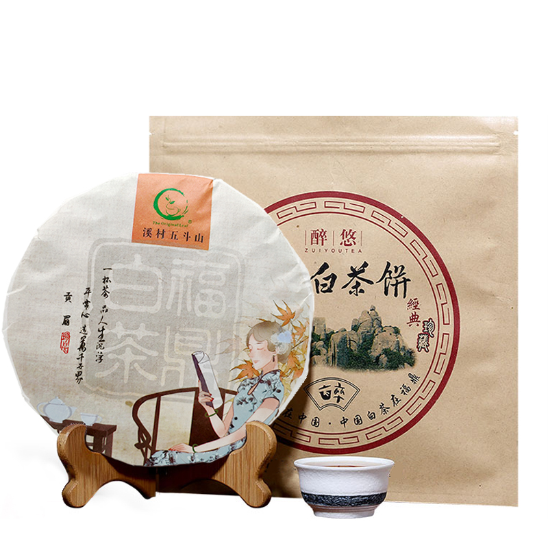 岚素福鼎白茶2017年老白茶