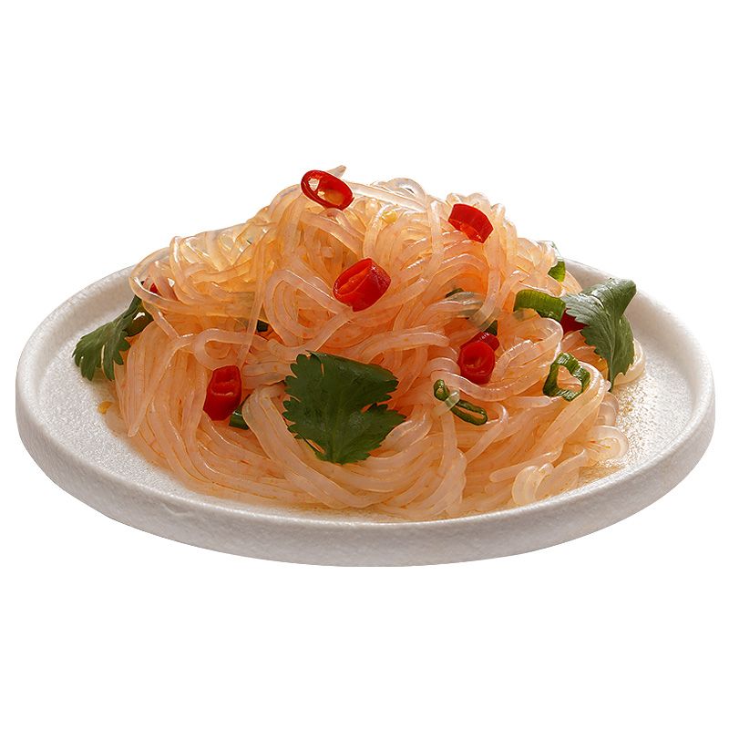 0脂肪低卡魔芋面魔芋粉凉皮热量粉丝减代餐低脂0零食即食丝主食品