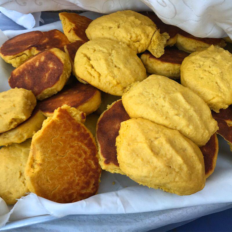 [现做]纯玉米面饼子山东手工粗纤维玉米饼子粗粮低脂面食原味馒头