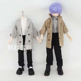 娃衣风衣北冥zack扎克事件8分bjd盲盒可动人偶摆件潮玩具手办配饰