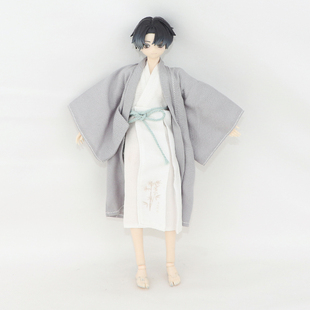 手作!8分古风武侠汉服西西里往事杜宾古风穿搭热销款娃衣套装bjd