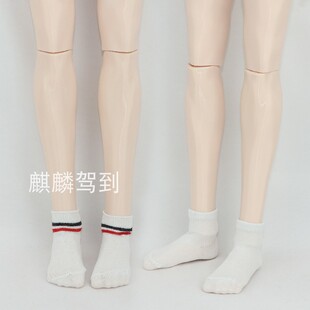 bjd袜子短袜普叔壮叔70叔75叔77叔uf75 dz75 模特脚长10cm宽4.5cm