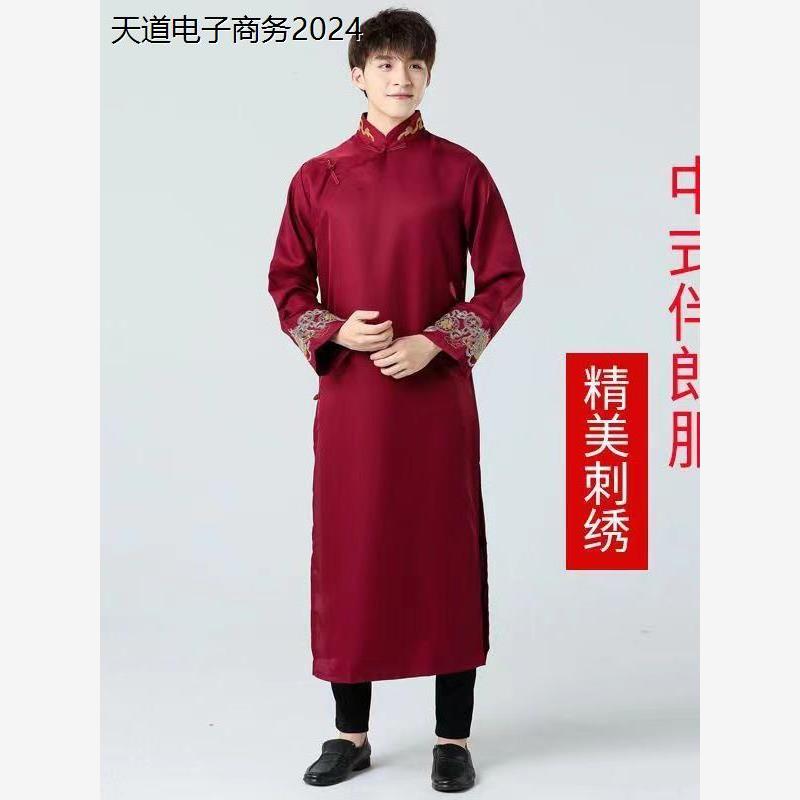 伴郎服中式兄弟团服装风