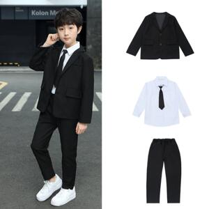 儿童西装套装帅气男童花童礼服