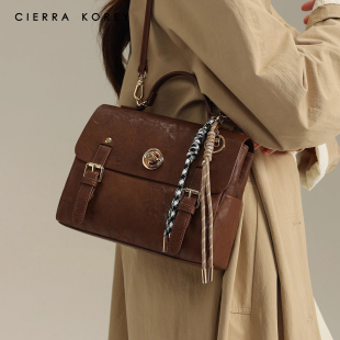 Cierra Korey官网 双肩包包女款剑桥包小背包手提包单肩斜挎包