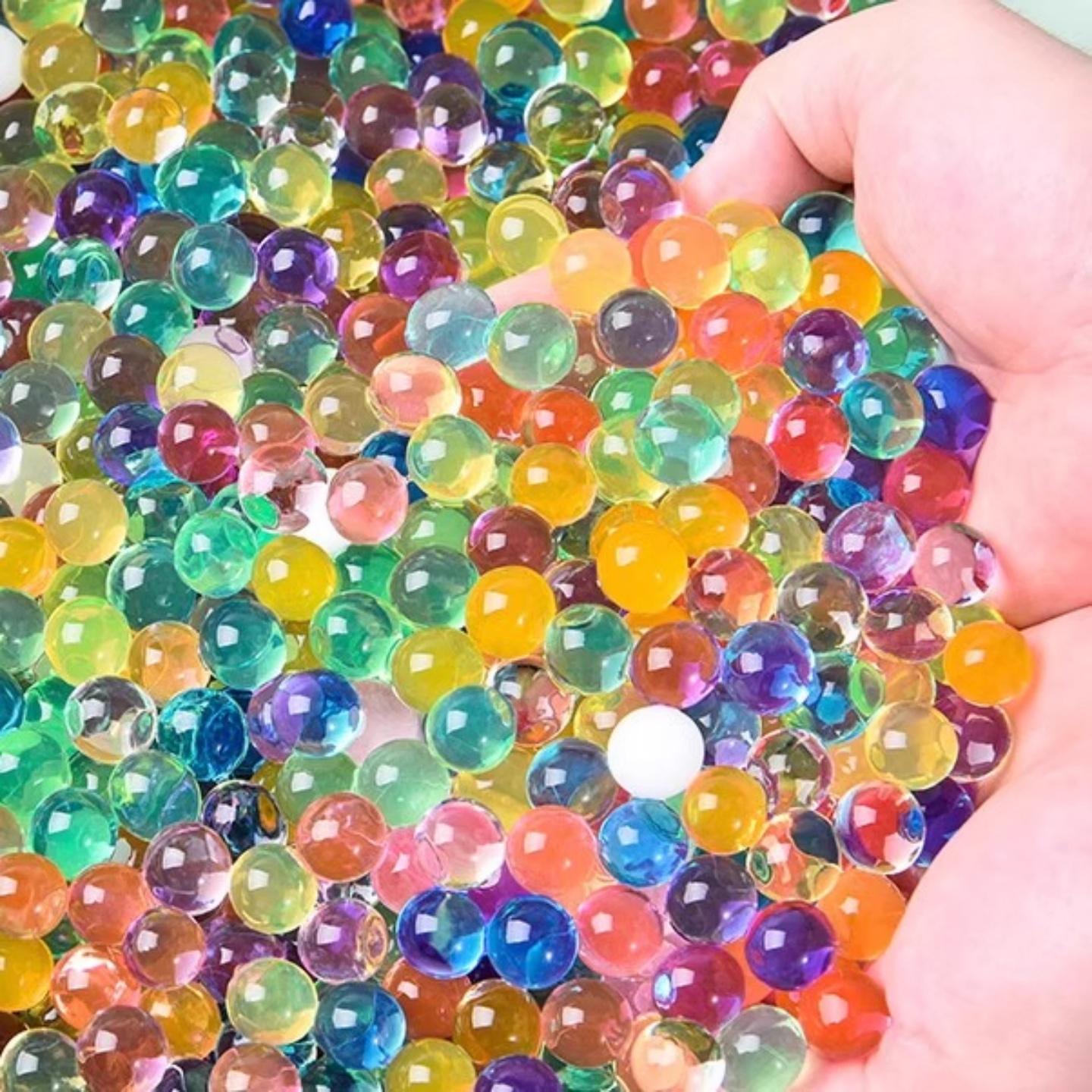 水宝宝海绵宝宝泡大珠巨无霸超大吸水球玩具水晶泥精灵海洋球龙珠