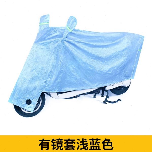 车衣小型电动车电动车防雨罩隔热防盗电车罩简便电瓶车防晒防雨罩