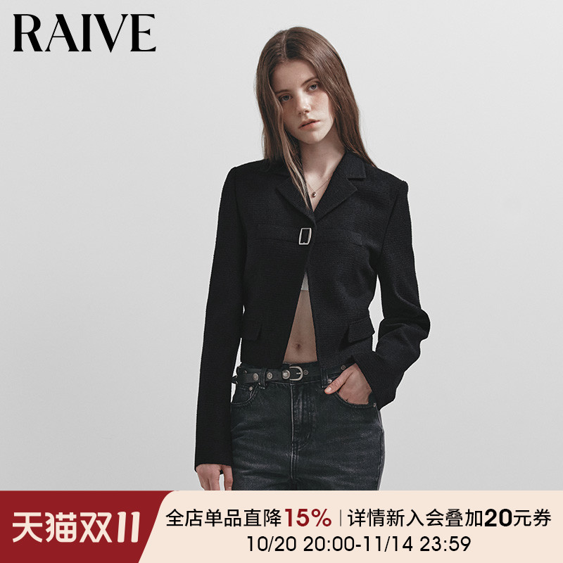 Raive通勤高智风韩版短外套