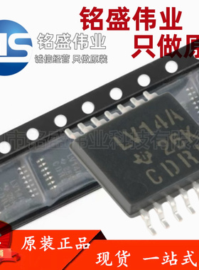 原装进口 SN74LV14APWR 丝印LV14A TSSOP-14 六路反相器 逻辑芯片