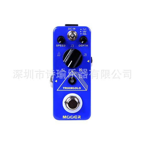 魔耳MOOER迷你电吉他MTR3- Triangolo数字颤音效果器
