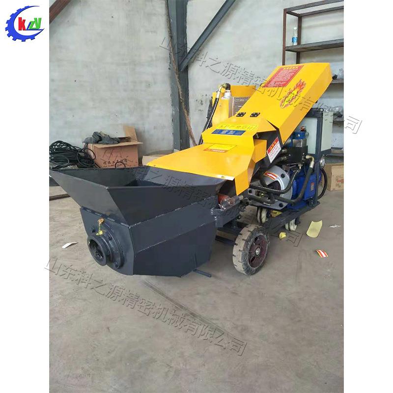 斜斗混凝土输送泵移动式建筑砂浆二次构造运输泵细石砂浆输送设备