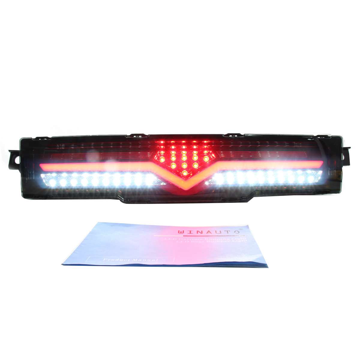 适用于丰田GR86 斯巴鲁BRZ LED改装 后杠灯刹车灯倒车灯2022 2023