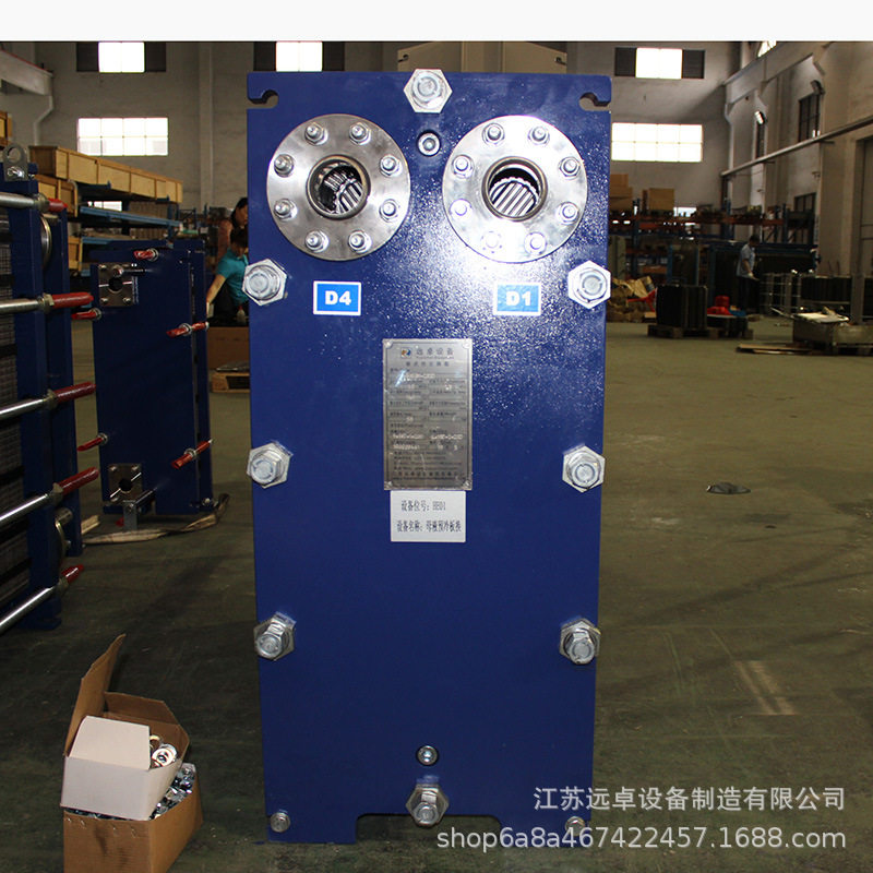 江苏远卓BB100H-146D闭路冷却水系统用板式冷却器可拆换热器