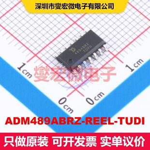 ADM489ABRZ-REEL-TUDI SOP-14 驱动器/接收器/收发器 接口 集成芯