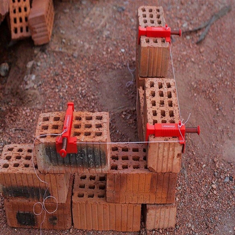 促销价砌砖拉线器泥水工建筑线架泥瓦工拉线固定器小号拉线盒一对