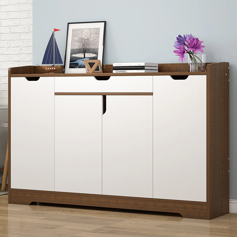 鞋柜家用门口大容量简约收纳储藏欧式简易多层进门玄关柜入户鞋架