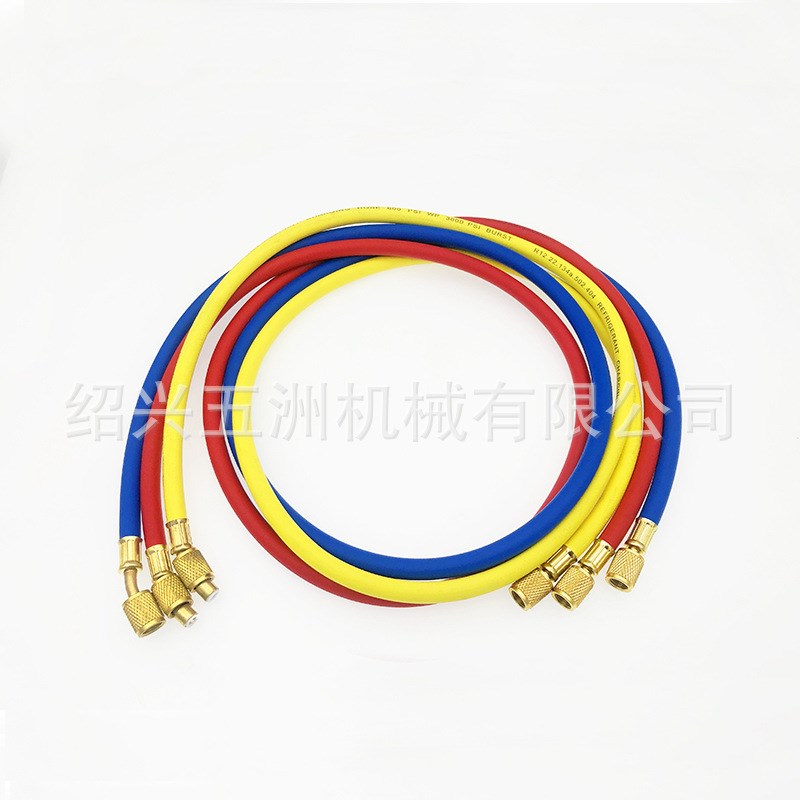 五洲R22R134R410三色管全系列空调冷媒管加氟管制冷配件空调加氟