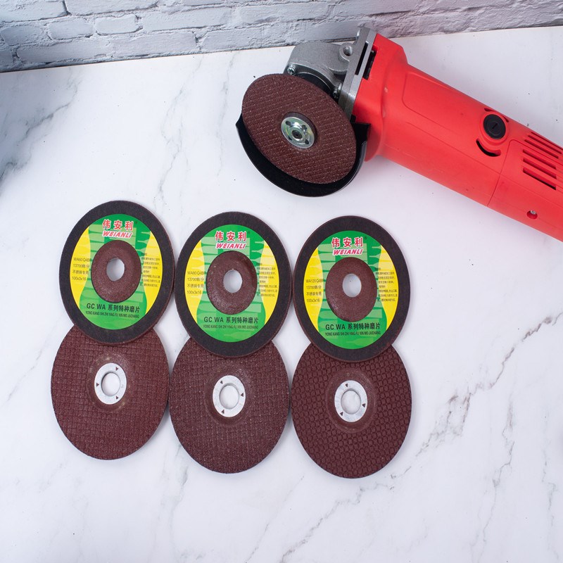 玻璃石材磨片不锈钢磨片 WA/GC可弯曲磨片100*3*16 鱼鳞片