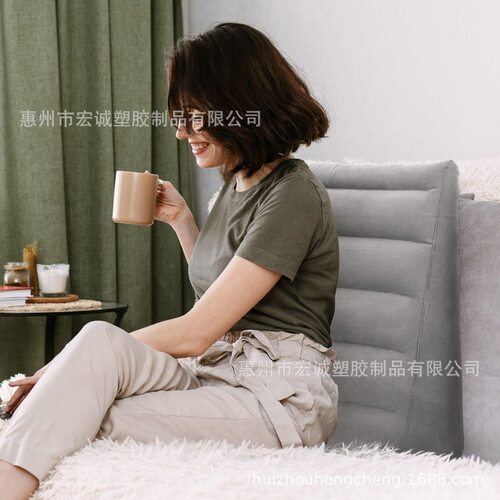 跨境充气腿枕手术后楔形枕头套装楔形枕手术后可调节倾夹腿亚马逊
