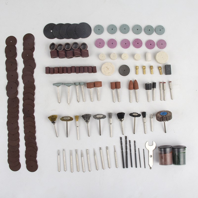 135件套配件 电磨机打磨钻孔切割配件大综合除锈雕刻配件