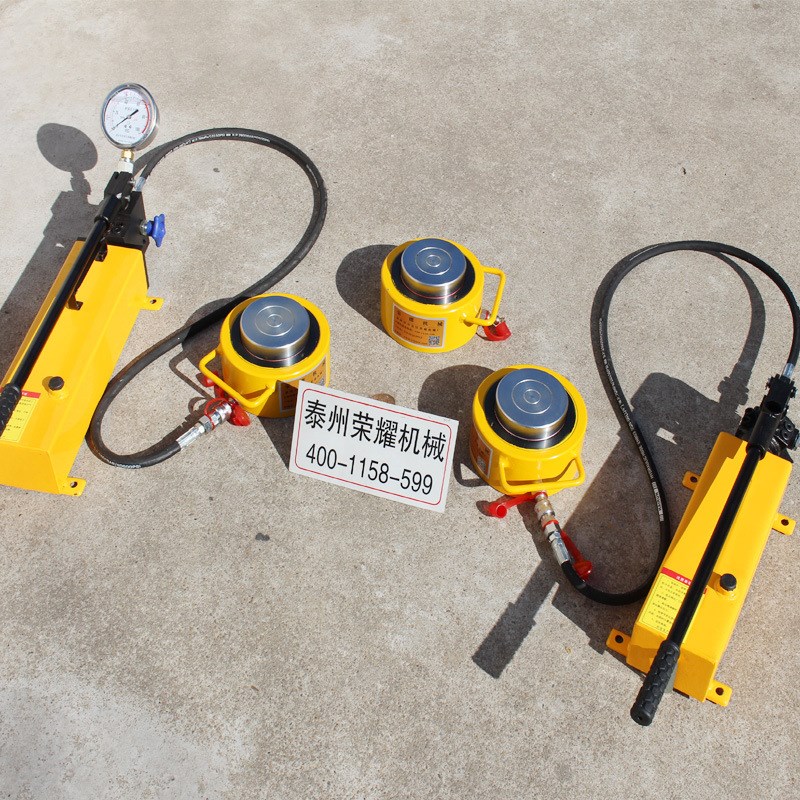 超薄液压千斤顶分离式千斤顶液压油缸5T20T30T50T100T200吨加长型