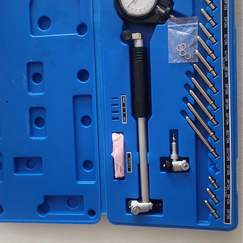 2件套内径千分表公制35-160套装量缸表英制1.4-6寸