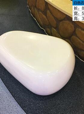 户外卡通休闲糖果座椅玻璃钢雕塑商业街游乐场潮店美陈装饰大摆件