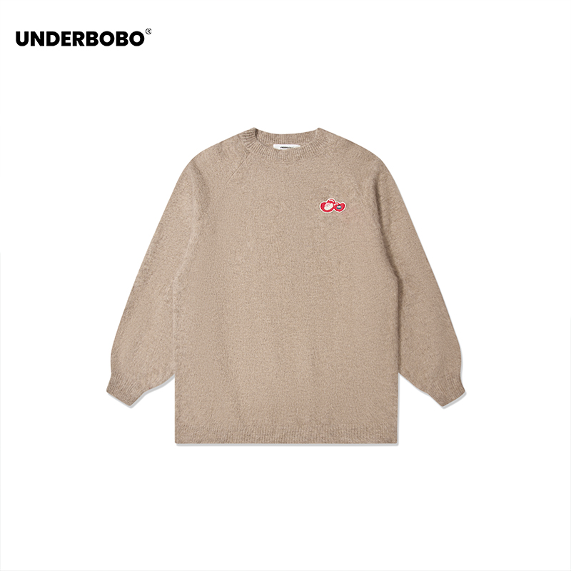 UNDERBOBO秋冬男女情侣套头毛衣