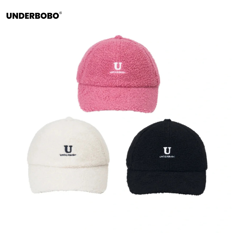 UNDERBOBO秋冬保暖毛绒棒球帽女