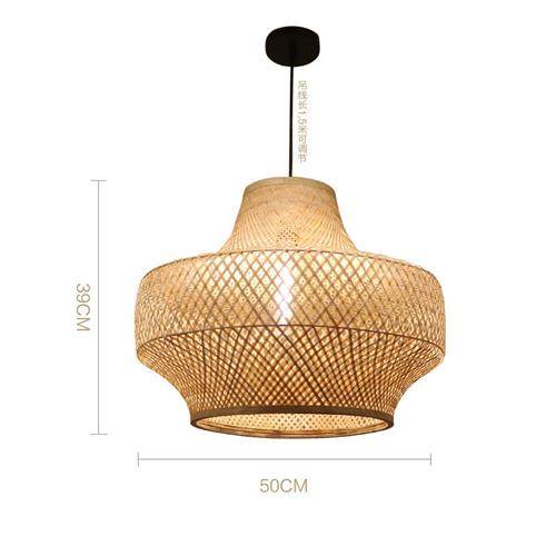 新中式竹艺吊灯竹编禅意民宿茶室装饰火锅店会所楼梯日式餐厅灯具,家装灯饰光源,客厅吊灯,淘宝优惠券,粉丝福利购,淘宝优惠卷