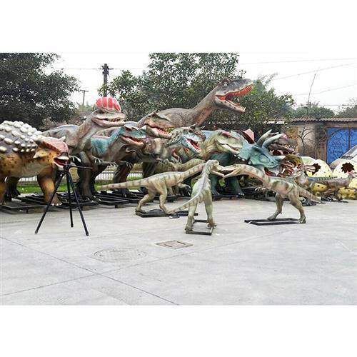 自贡供应人造仿真恐龙大型景区游乐园仿真恐龙化石定做