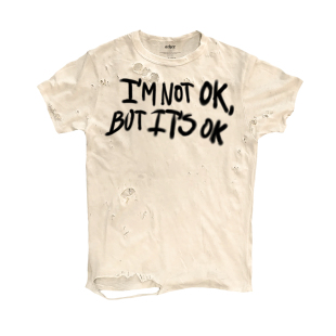 NOT 朋克短袖 T恤 不是很好但还行 十卟SHIBU BUT