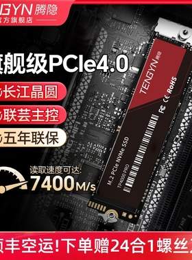 腾隐TP4000PRO/TQP4000 1TB m2固态硬盘1T 2T PS5 4T M.2SSD NVME