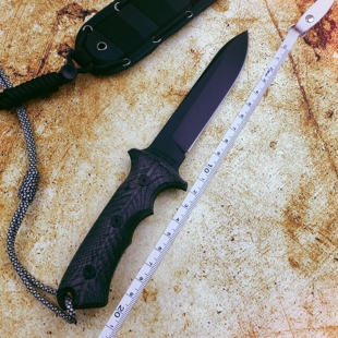 【克里斯夫】刀具防身冷兵器户外野外开山路生存水果刀削皮刀求生