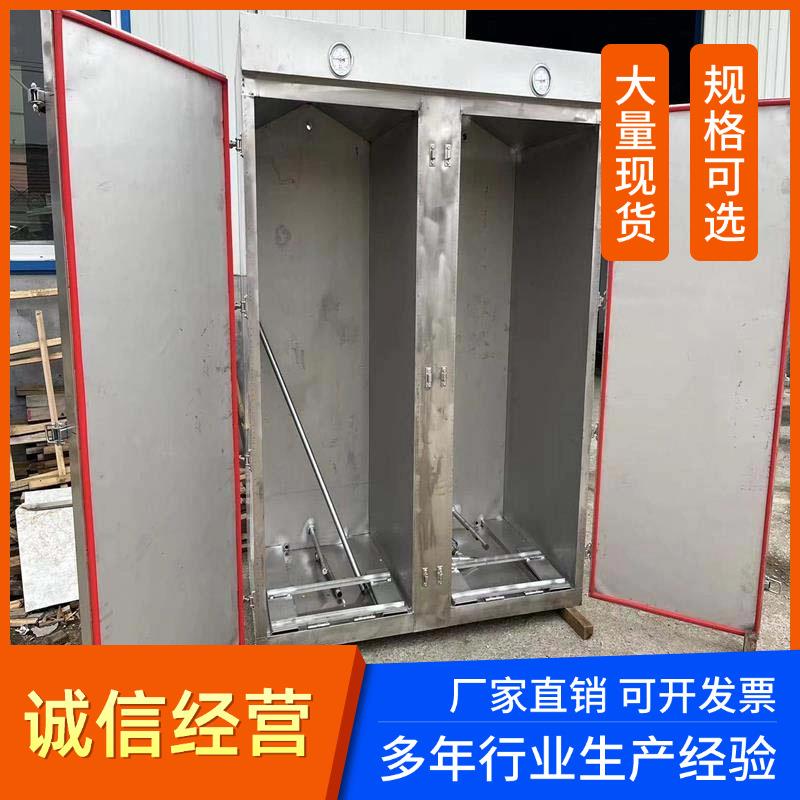 现货供应商用不锈钢馒头蒸房72盘推车式全发泡双门蒸箱