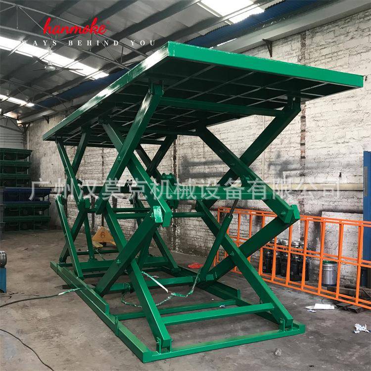 定制款8吨Hanmoke固定剪叉式升降机高安全载货电梯