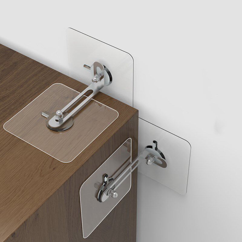 柜子固定器家装家具防倒神器书架花架防倾倒儿童安全书柜防倒装置