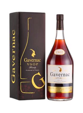 正品Gavernac佳运来vsop白兰地洋酒聚会法国进口40度1.5L原装进口