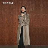 北欧传奇 一生挚爱 进口紫标整貂母貂水貂外套女立领显瘦皮草大衣