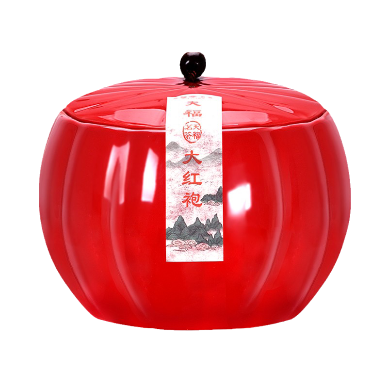 天福茗茶大红袍茶叶特级礼盒装武大红袍