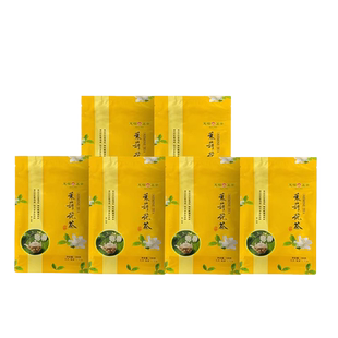 天福茗茶 茉莉花茶 茶叶 广西贵港特产茉莉花草茶 100克*6袋装