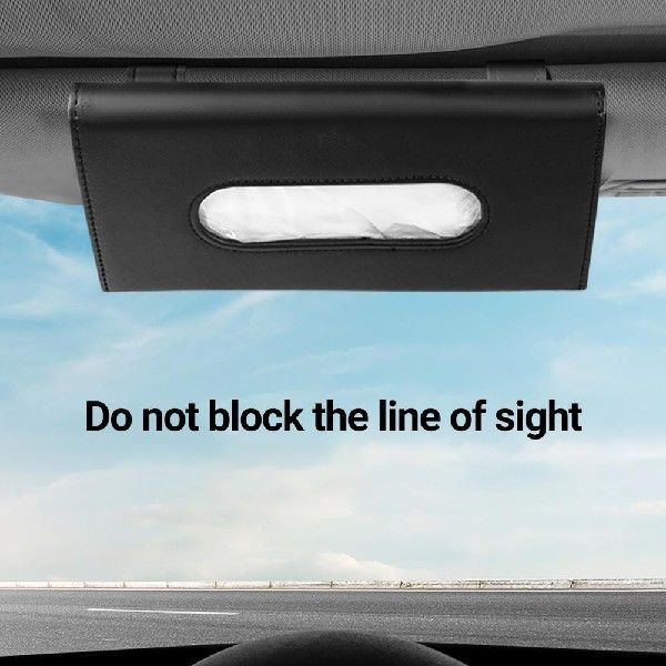 极速Stain-resistant  Useful 2 Colors Car VisoQr Tissue Dispe