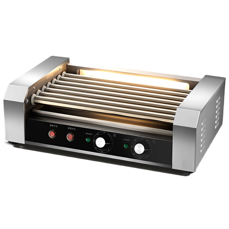 极速QKEJ七管烤肠机商用台湾烤肠E机小型台式烤香肠机全自动热狗