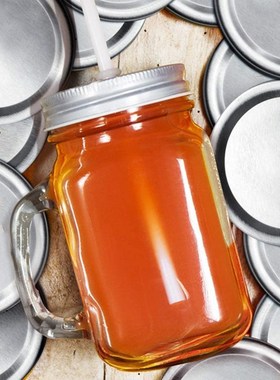 极速70mm Mason Jar Canrning Lids 72 pcs Regular Mouth Tinpla