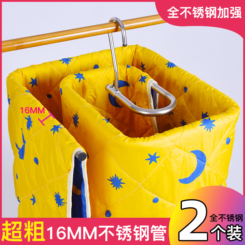 极速不锈钢晒被子神器螺旋式x晒牀单晾衣架被单L多功能防风旋转衣