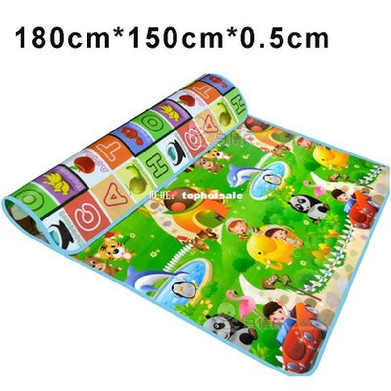 网红180*150*0.5cm English Letter Soft Play Mat Baby Carpet I 鲜花速递/花卉仿真/绿植园艺 园艺用品套装 原图主图