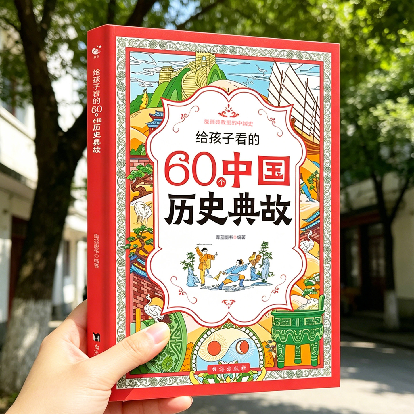 给孩子看的60个中国历史典故大全 漫画必背生字注音 三国成语词典积累绘本 68910岁儿童小学生一二三四年级课外阅读故事书老师推荐