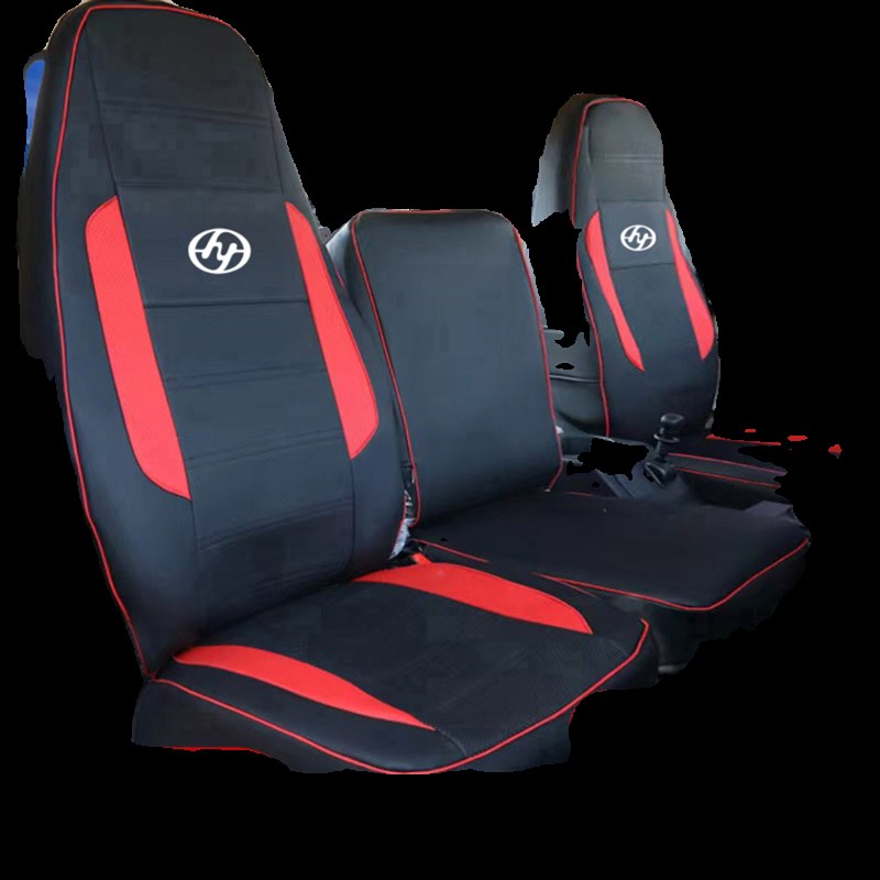 红岩杰卡杰狮c500 c11 c6 c6e金刚mI500皮革座套全包座椅货车冰丝